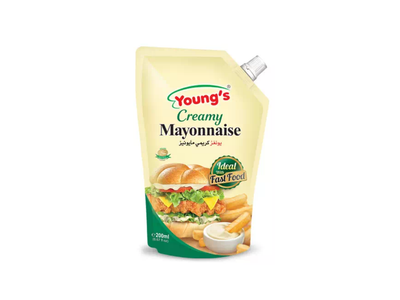 Young's Creamy & Salted Mayonnaise pack shot
