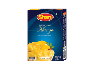 Shan Custard Powder Mango pack shot