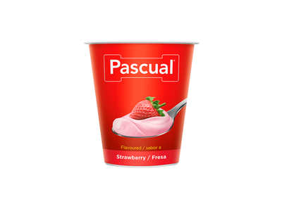 Pascual Pascual Yogurt Strawberry pack shot