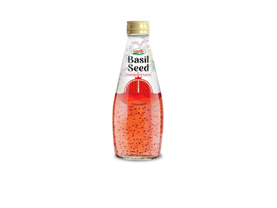 Nawon Nawon Basil Seed Drink Pomegranate pack shot