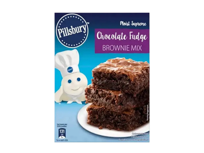 Pillsbury Chocolate Fudge Brownie Mix pack shot