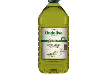 Ondoliva Ondoliva Extra Virgin Olive Oil – 5ltr pack shot