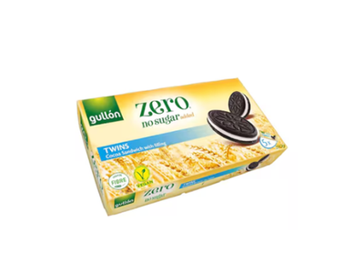 Gullón Gullon Zero Sugar Free Twin Biscuit pack shot