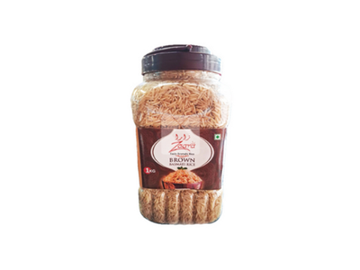 Zaara Zaara Brown Basmati Rice pack shot