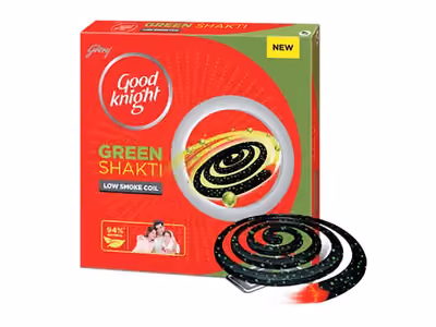 Good Night Good Knight Green Shakti Low Smoke Coil pack shot