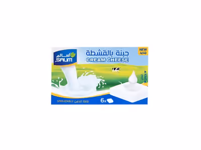 Salim Spreadable Cream Cheese Square pack shot