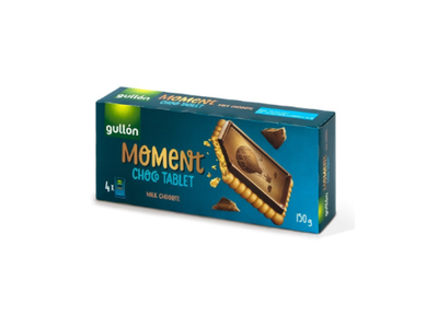 Gullón Gullon Moment Choco Tablet Milk Chocolate pack shot