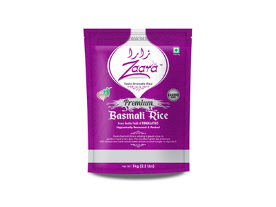 Zaara Zaara Premium Basmati Rice pack shot