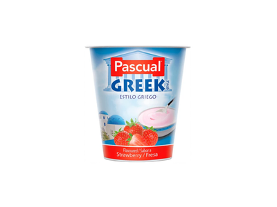 Pascual Pascual Yogurt Greek Style Strawberry pack shot
