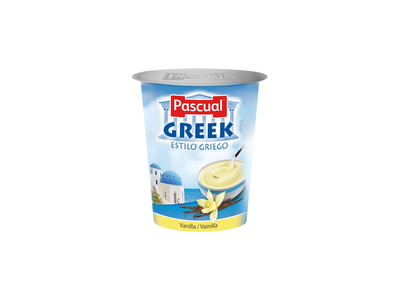 Pascual Pascual Yogurt Greek Style Vanilla pack shot