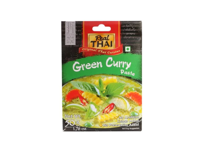 Real Thai Real Thai Green Curry Paste pack shot
