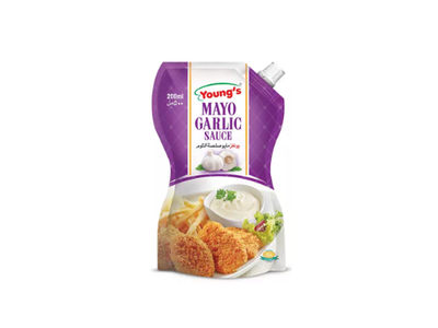 Young's Mayo Garlic pack shot