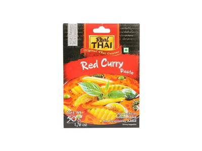 Real Thai Real Thai Red Curry Paste pack shot