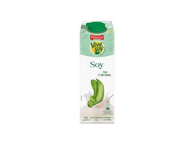 Pascual Vivesoy – Soy High Calcium pack shot
