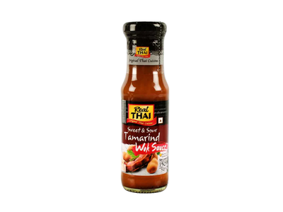 Real Thai Real Thai Sweet & Sour Tamarind Wok Sauce pack shot