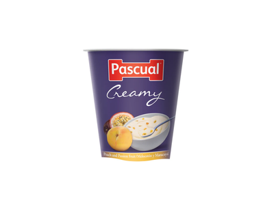 Pascual Pascual Yogurt Thick & Creamy – Peach & Passion Fruit pack shot